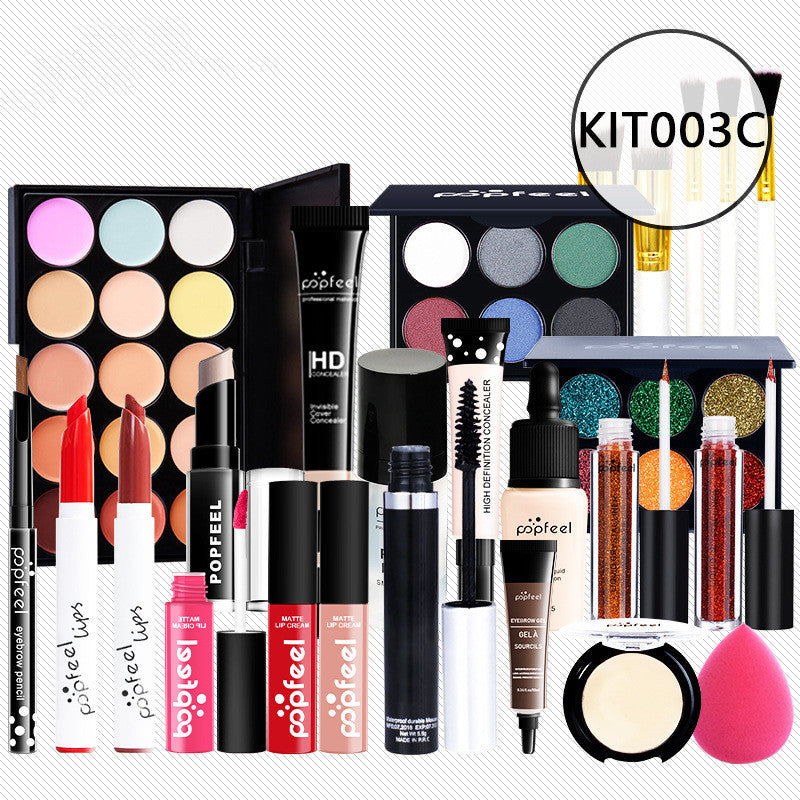 Makeup Cosmetics Set Beginner Combination Concealer Eyeliner Eyebrow Pencil Makeup Cosmetics Set Beginner Combination Concealer Eyeliner Eyebrow Pencil